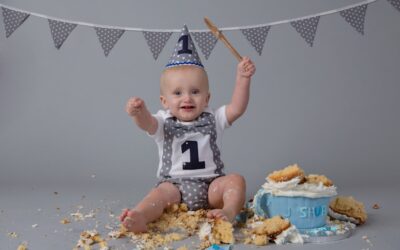 Celebrate a First Birthday with a Cake Smash