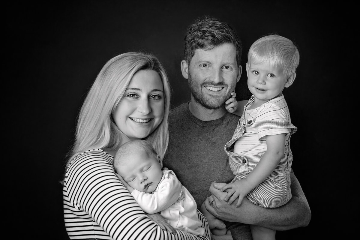 Family portrait by Northampton photographer Miranda Walton Photography
