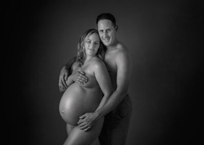 Northampton maternity photographer couple by Miranda Walton Photography