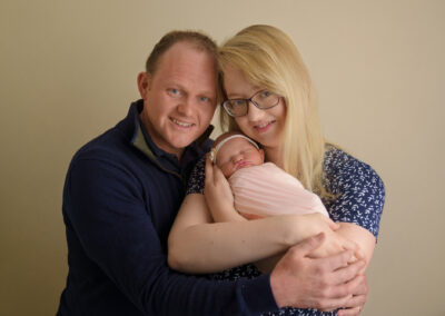 newborn baby family photography in Northamptonshire